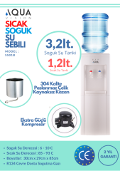 SS01B SICAK SOĞUK SU SEBİLİ